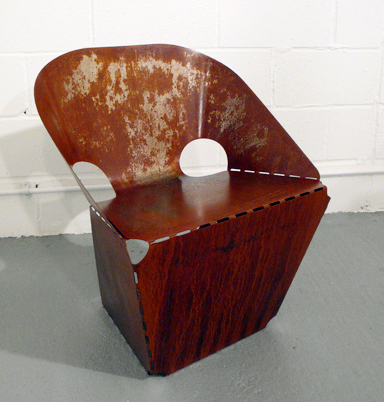 Max Lamb Rusty Steel Chair